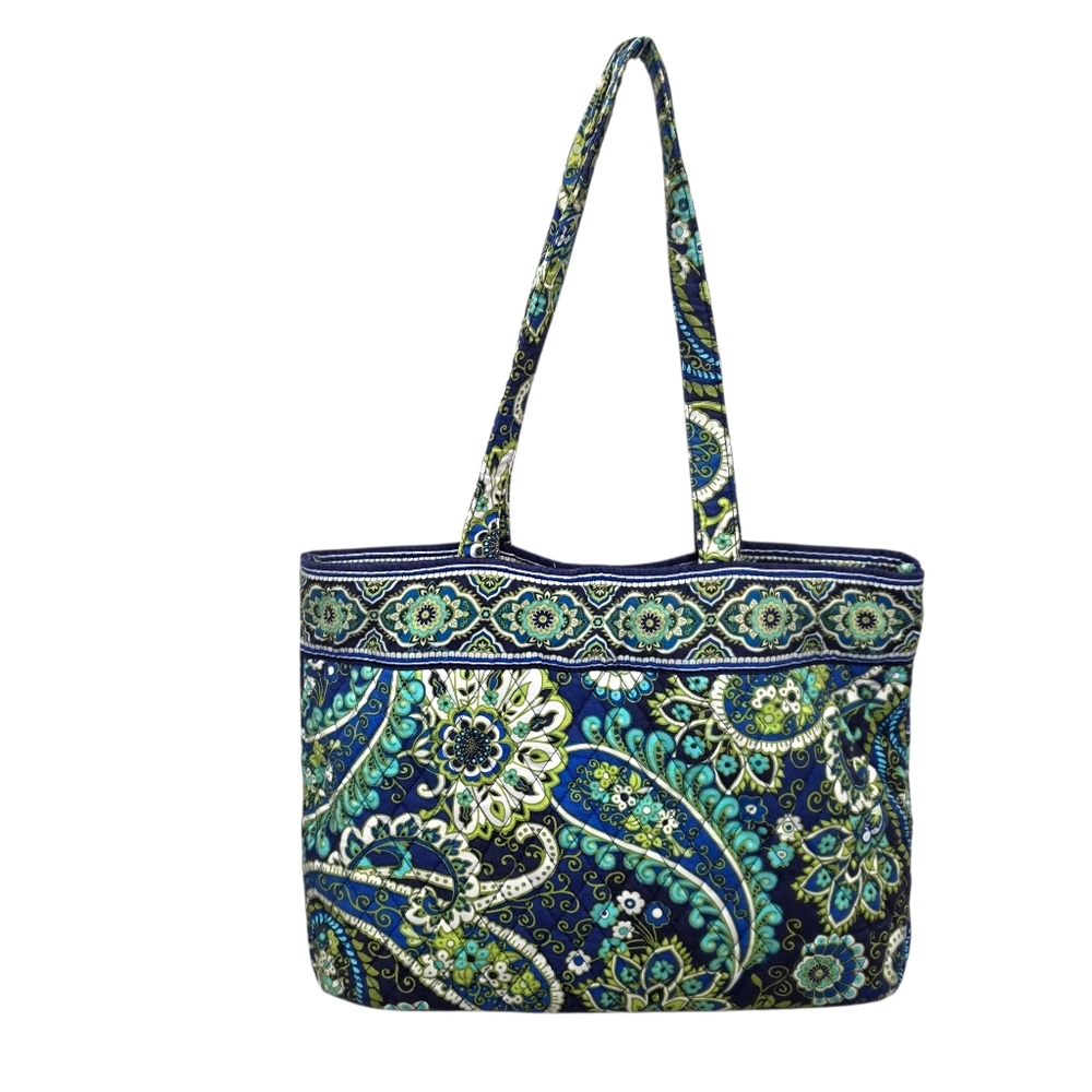 Vera Bradley Rythym and Blues Tote Bag